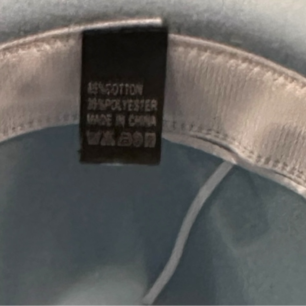 ⭐️HP💫EUC UnBranded Felt Western Style Fedora in Powdered Blue. OS 👒 - Picture 11 of 11